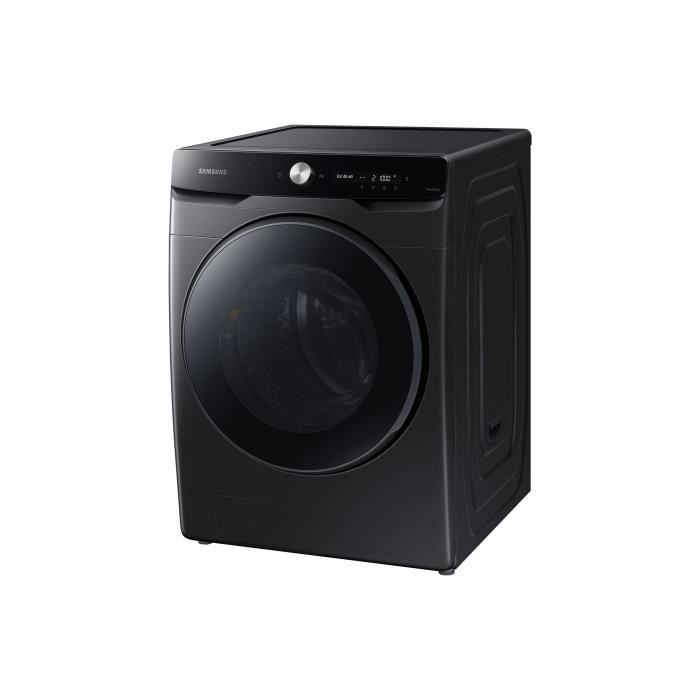 Lave-linge hublot SAMSUNG Ecobubble™ WF20DG8650BV - 20 kg - Digital Inverter - L68,6cm - 1000 trs/min - Classe A - Noir