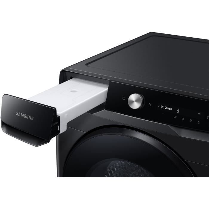 Seche-linge pompe a chaleur SAMSUNG DV16T8520BV - 16 kg - Digital Inverter - L84,4cm - Optimal Dry - Noir
