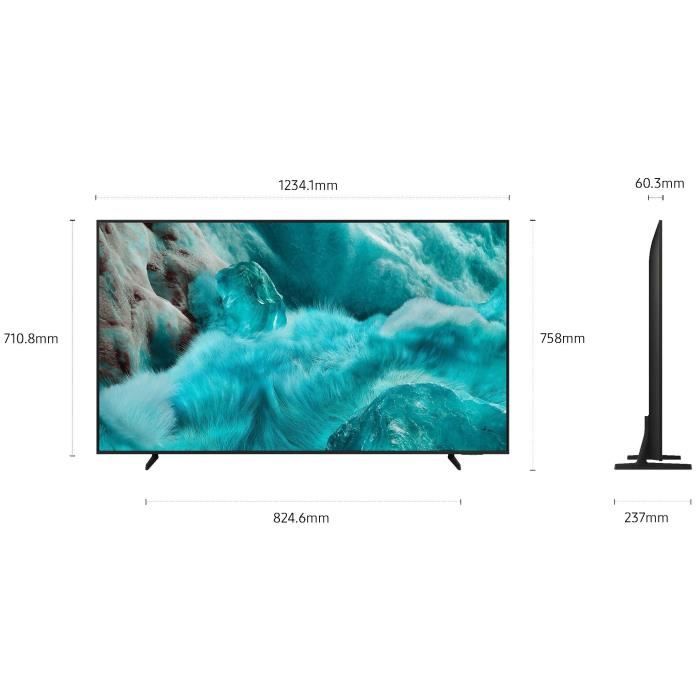 Samsung 55Q7F - TV QLED 55 (140 cm) - 4K UHD 3840x2160 - HDR10+ - Smart TV - Gaming Hub - 3xHDMI - WiFi