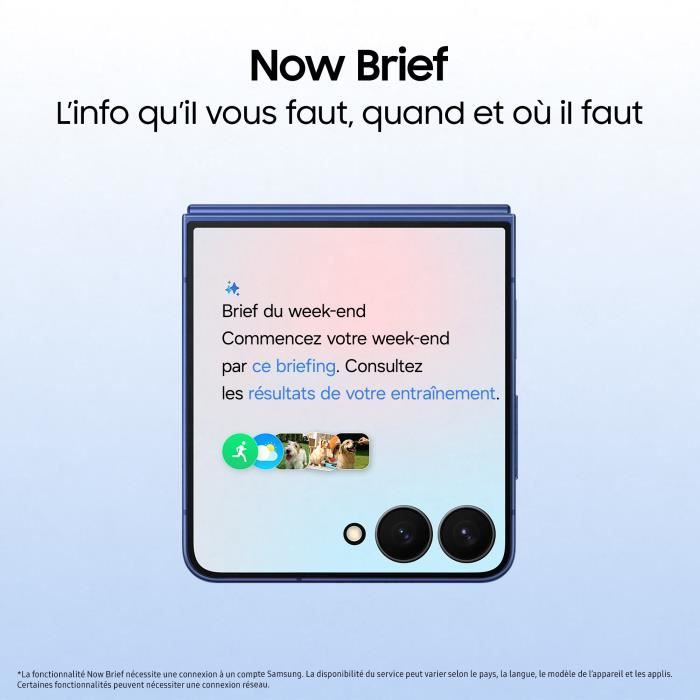 Samsung Galaxy Z Flip7 5G Smartphone 512 Go Noir Absolu