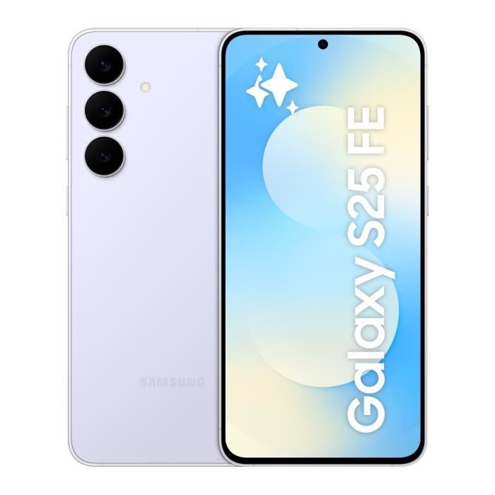 SAMSUNG Galaxy S25 FE AI Smartphone 128Go Bleu Clair