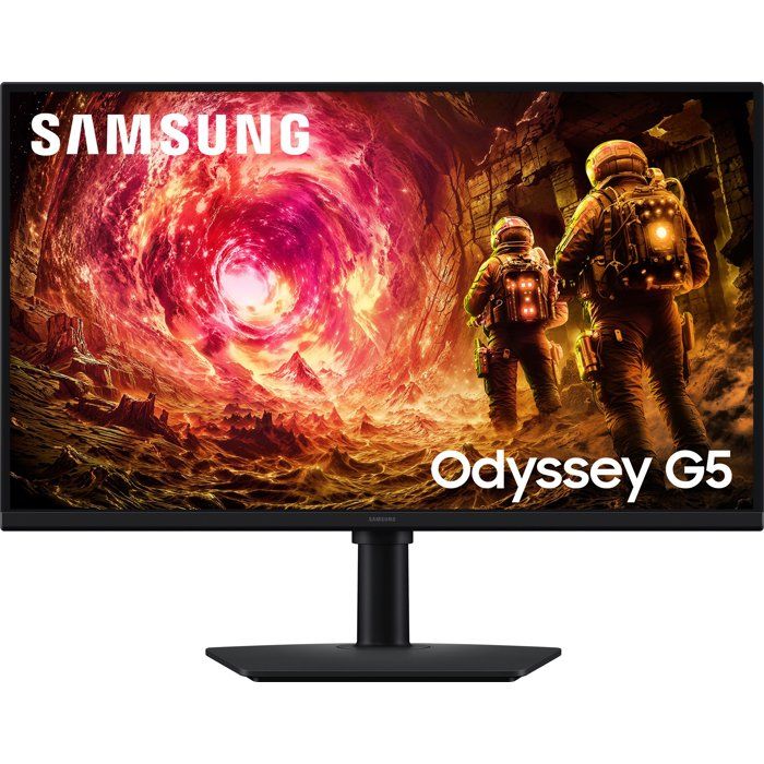 Ecran PC Gamer - SAMSUNG - 27 - WQHD - 180Hz - Dalle IPS - 1ms - Pied reglable - ODYSSEY G5 - G50F