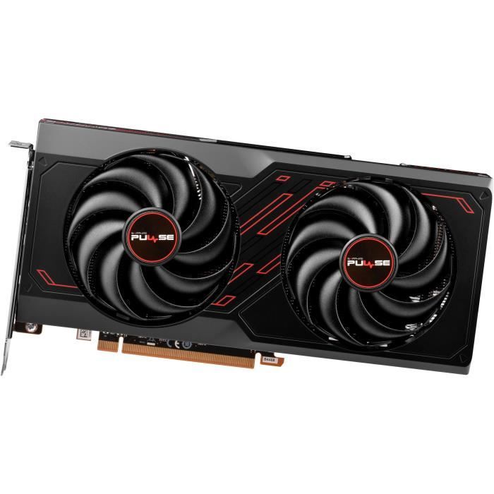 SAPPHIRE - Carte Graphique - PULSE AMD RADEON - RX 7600 GAMING 8GB GDDR6 - HDMI / TRIPLE DP