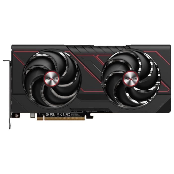 SAPPHIRE - Carte graphique - PULSE AMD RADEON RX 9070 GAMING - 16 GB - Dual HDMI / Dual DP