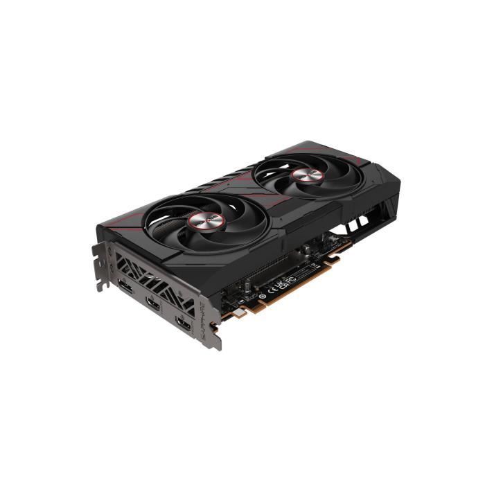 SAPPHIRE - Carte graphique - PULSE AMD RADEON RX 9060 XT GAMING OC - 16GB - DUAL HDMI / DP
