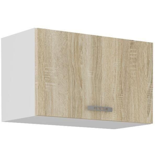 SARA Meuble hotte - Décor chęne sonoma - L60 x P31 x H71,5 cm
