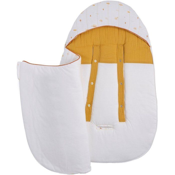 Nid d'ange - SAUTHON - SUNLIGHT - 0-4 mois - Mousseline de coton - Imprimé motif