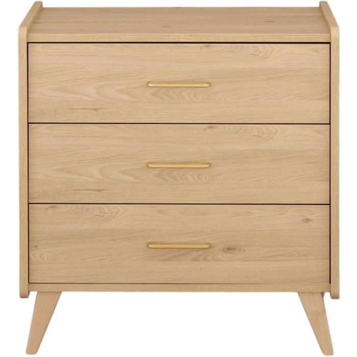 Chambre bébé duo - Lit 120 x 60 cm + Commode 3 tiroirs - Arty - SAUTHON