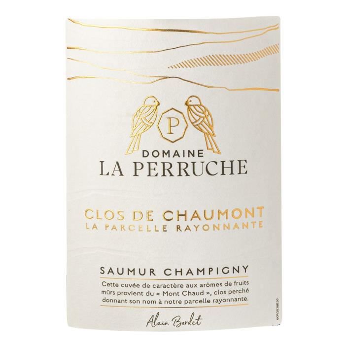 Domaine la Perruche Clos de Chaumont 2023 Saumur Champigny - Vin rouge de la Loire