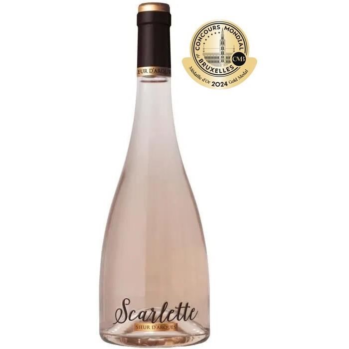 Scarlette Sieur d'Arques - IGP Pays d'Oc - Vin Rosé 75 cl