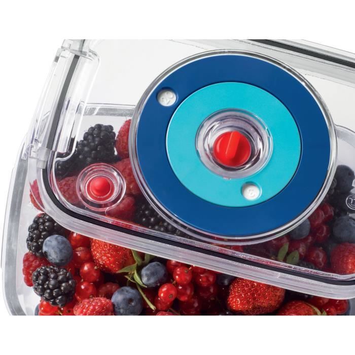 Kit pour mise sous vide - BOSCH - MSEV6FS1 - BoÓte sous vide avec bac 1 L - 3 sacs de 1,2 L + 3 sacs de congÈlation (3,8 L)