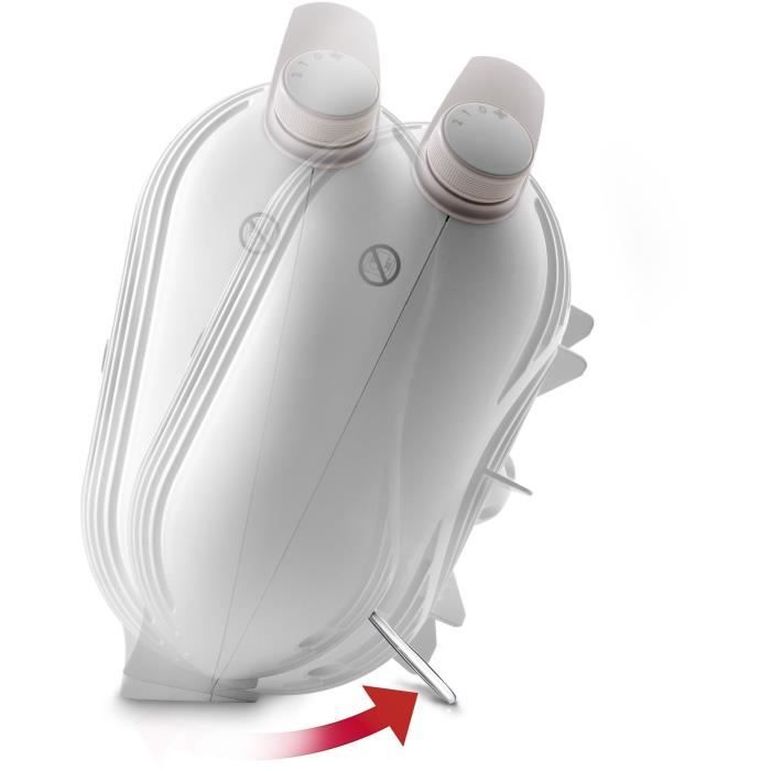 Radiateur soufflant classique DELONGHI - 2400W - Thermostat de sÈcuritÈ ajustable - IP21