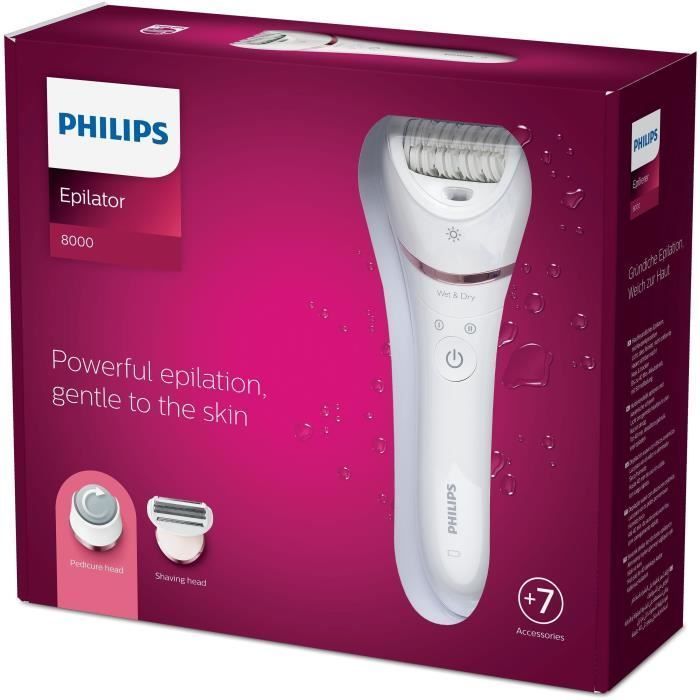Epilateur électrique - PHILIPS - BRE730/10 - Satinelle Advanced