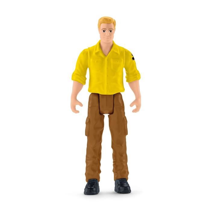 Coffret Voiture tout-terrain avec avant-poste Dino, jouet dinosaure pour enfants, des 4 ans, Schleich 41464 DINOSAURS