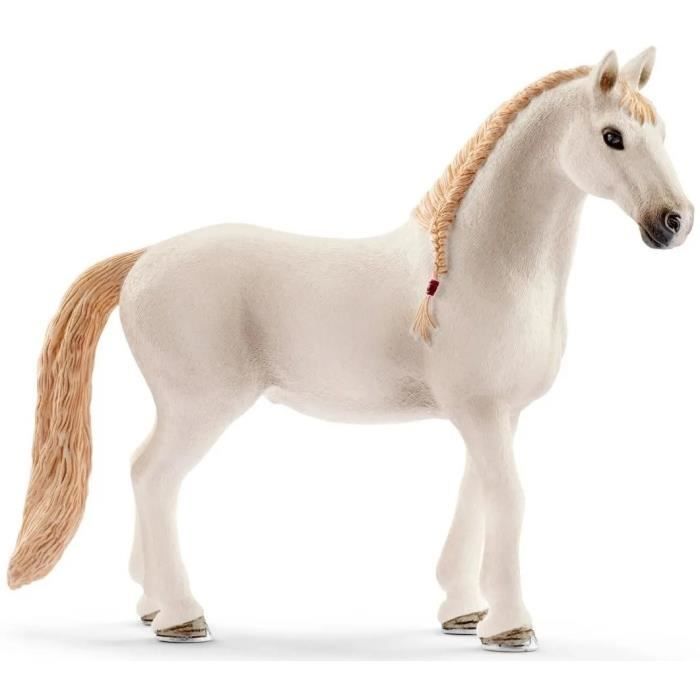 Box avec jument Lusitanienne, coffret figurines schleich 42368 HORSE CLUB, avec 12 éléments dont 1 cheval schleich inclus, des 5 ans