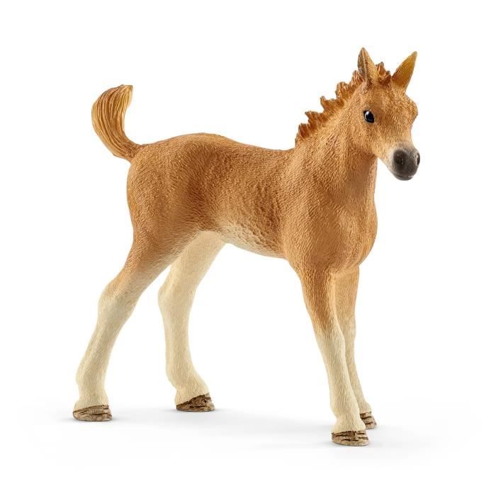 Assortiment Figurine Cheval avec Poulain et Chiot - Animaux de la Ferme et Accessoires - Coffret pour Garçons et Filles - Cadeau