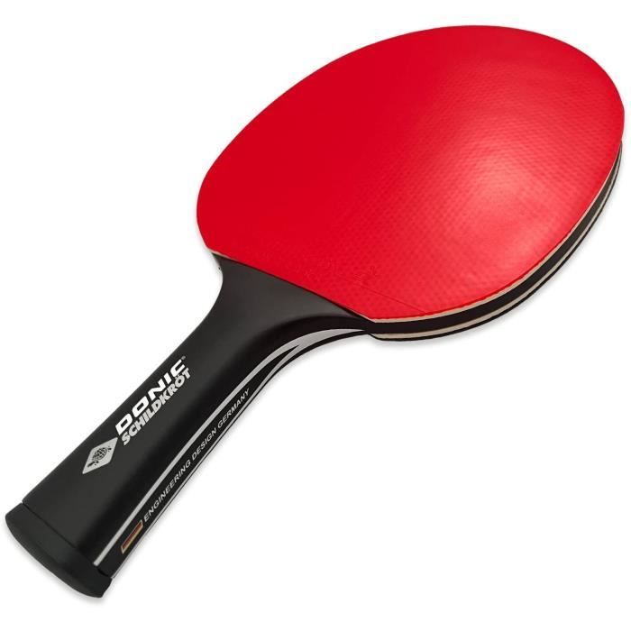 Raquette de tennis de table - SCHILDKR÷T - QualitÈ supÈrieure - Epaisseur 1.9 mm - CARBOTEC 900