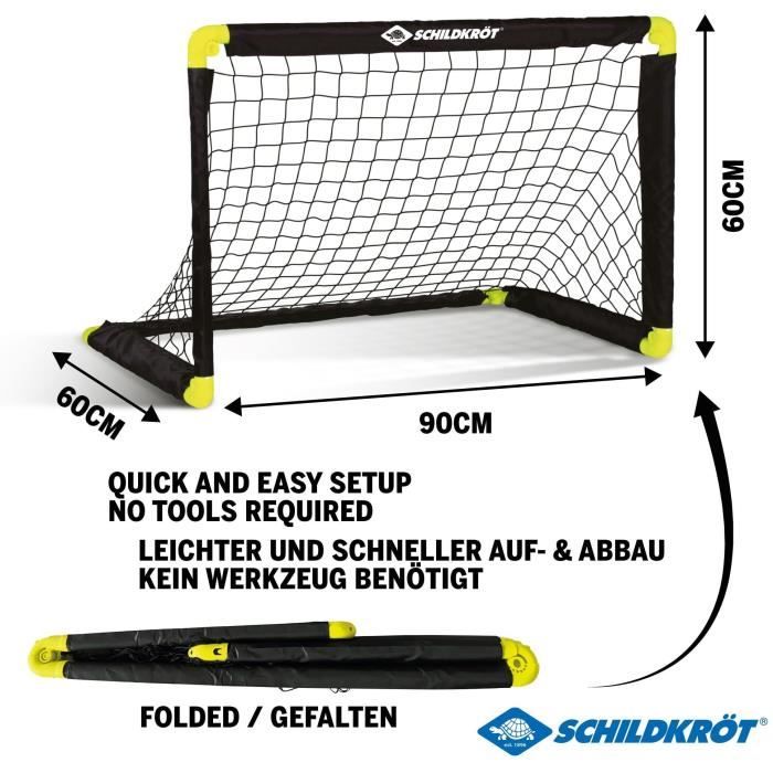 But de football - Pliable - SCHILDKR÷T - 90 x 60 x 60 cm