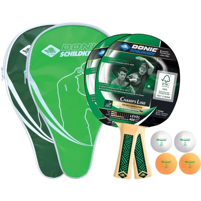 Set de tennis de table - SCHILDKR÷T - CHAMPS Line 400 FSC