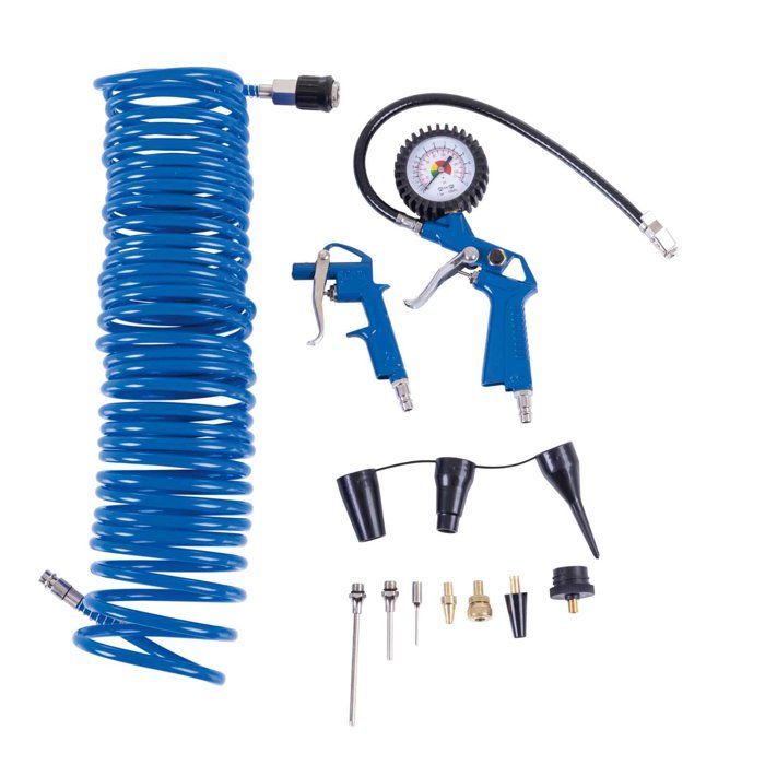 Accessoires pneumatiques Set de 14 accessoires Scheppach