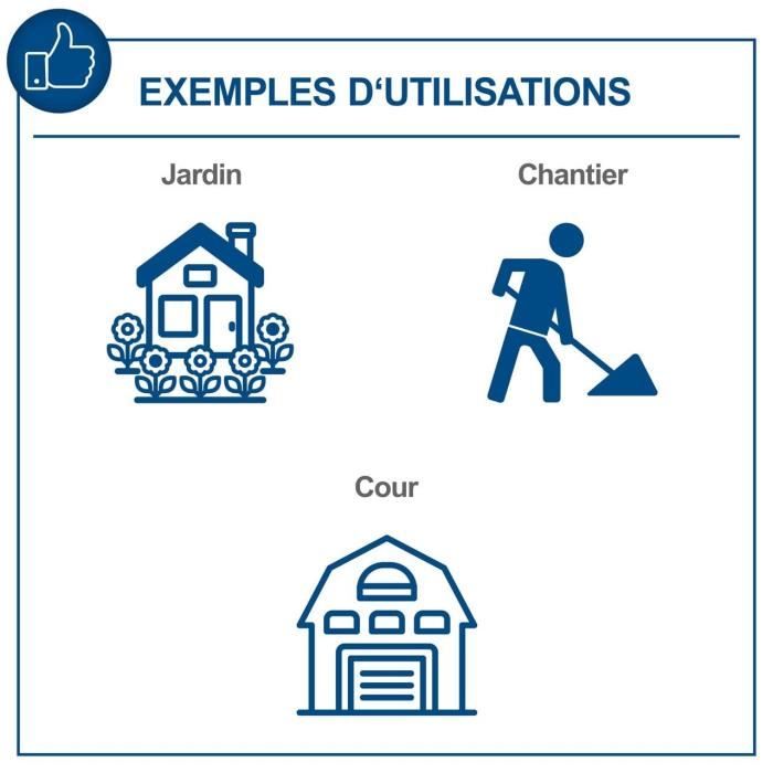 BÈtonniere Èlectrique 125L - SCHEPPACH - MIX125 - Tambour renforcÈ - Roues pour dÈplacement