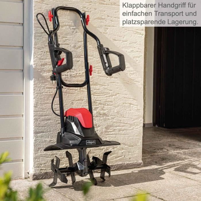 Scheppach Motobineuse MTE380 électrique 1050W