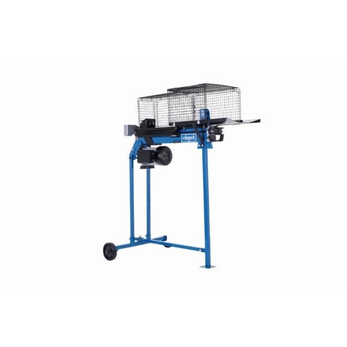 Fendeur de bûches électrique horizontal HL760LS 7T 2200W - SCHEPPACH - 52cm Ø 25 cm - avec support