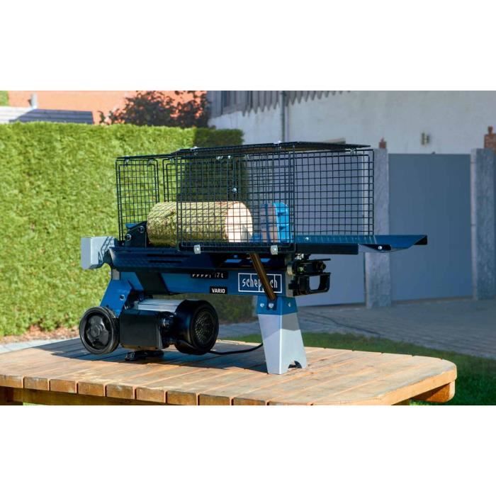 Fendeur de bûches électrique horizontal HL760L 7T 2200W - SCHEPPACH - 52cm Ø 25 cm