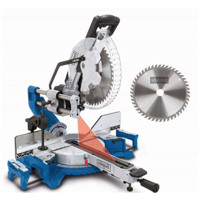 Scie a onglet radiale - SCHEPPACH - HM305SL - 2000 W - 305 mm - Bois