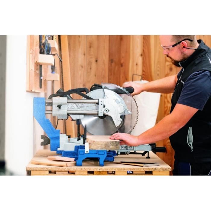 Scie a onglet radiale - SCHEPPACH - HM305SL - 2000 W - 305 mm - Bois