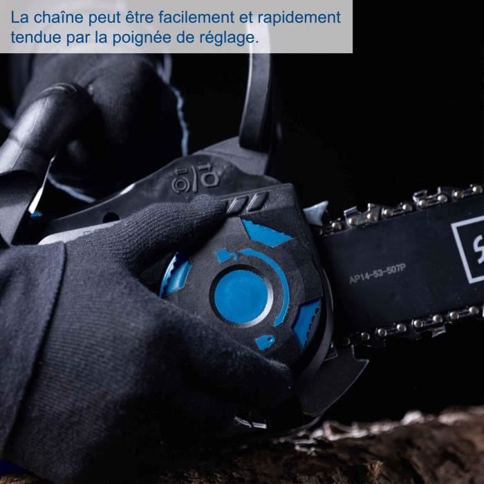 TronÁonneuse sans fil BC-CS355Duo-X - longueur de coupe 33,5cm - SCHEPPACH 20V IXES - sans batterie ni chargeur