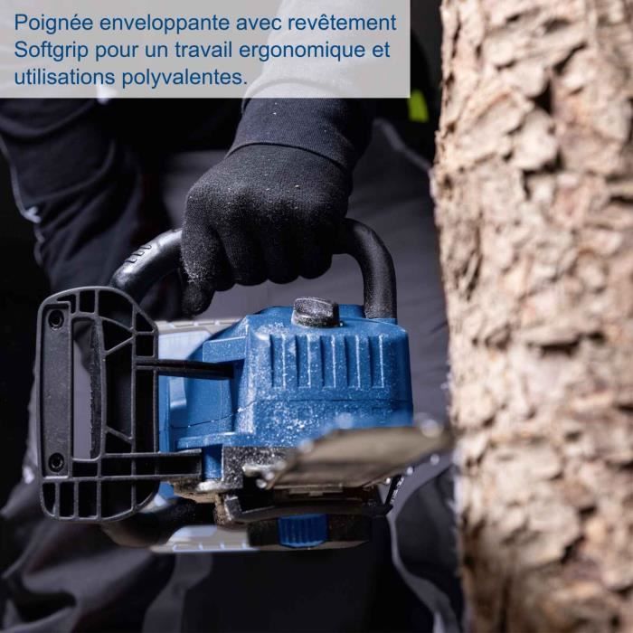 TronÁonneuse sans fil BC-CS355Duo-X - longueur de coupe 33,5cm - SCHEPPACH 20V IXES - sans batterie ni chargeur