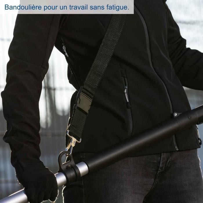 Elagueuse 18cm + Taille-haies 41cm sans fil C-PHTS410-X - téléscopique - SCHEPPACH 20V IXES - sans batterie ni chargeur