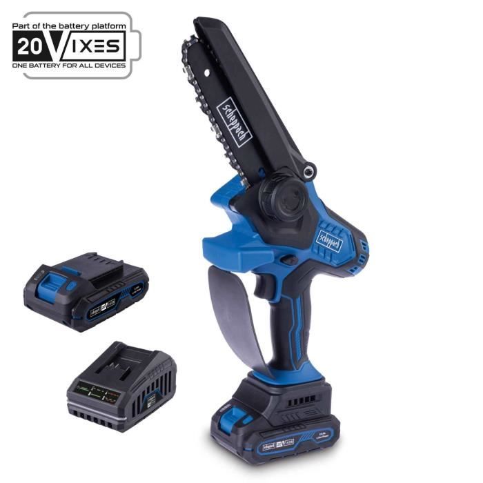 Tronçonneuse / élagueuse sans fil BC-PS150-X + Set batterie 2Ah + chargeur - SCHEPPACH