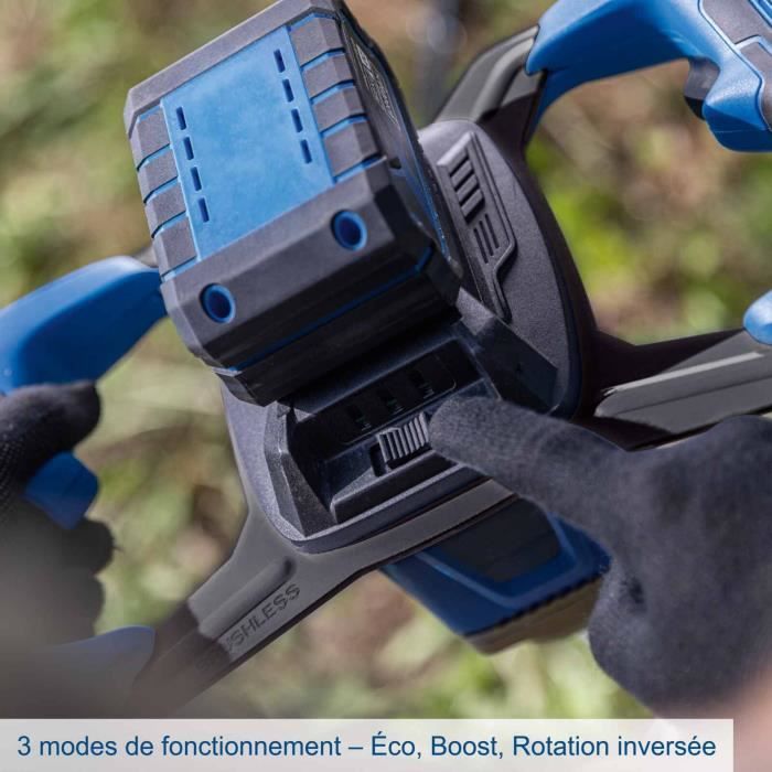 Outil multifonctions 2 en 1 sans fil SCHEPPACH C-PHTS410-X - Set S - Batterie 20 V 2,0 Ah IXES + chargeur
