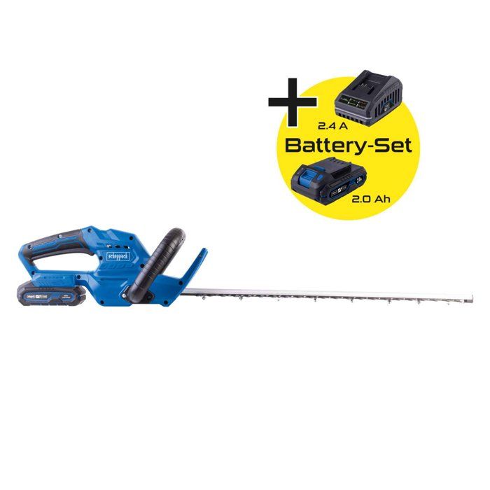 Taille-haie sans fil SCHEPPACH C-HT570-X - SET - 51 cm - Batterie 20V 2,0 Ah IXES + chargeur