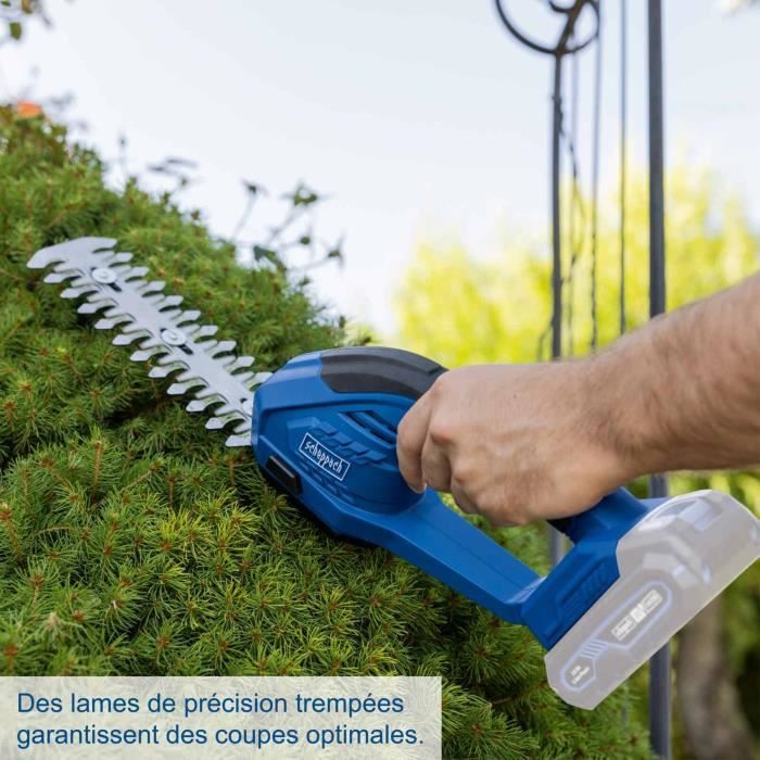 Coupe-bordure/taille-haies sans fil SCHEPPACH C-HTGS200-X - Set S - 2 en 1 - Batterie 20V IXES 2Ah + chargeur