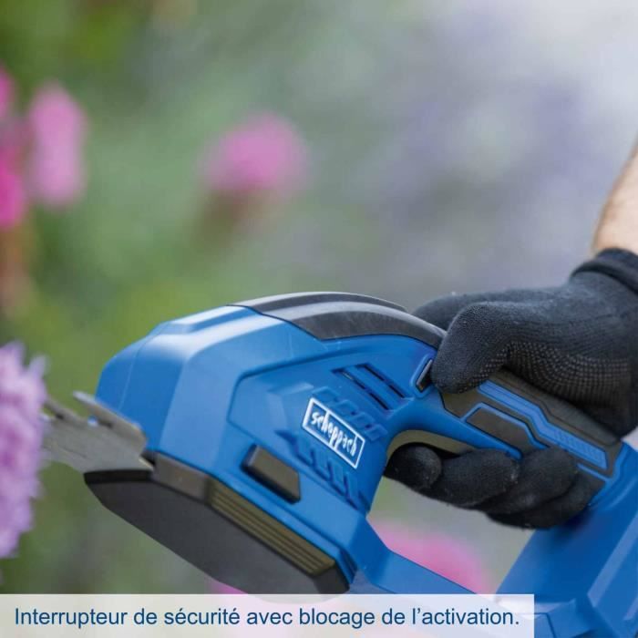 Coupe-bordure/taille-haies sans fil SCHEPPACH C-HTGS200-X - Set S - 2 en 1 - Batterie 20V IXES 2Ah + chargeur
