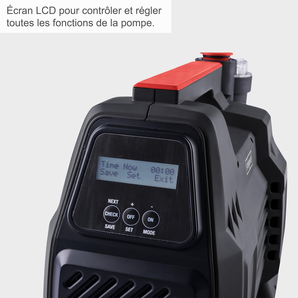 Pompe a eau domestique GP1100JETLCD Scheppach