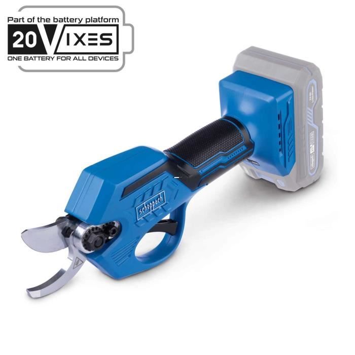 Sécateur sans fil BC-PRS28-X - SCHEPPACH - 28 mm de coupe - sans batterie ni chargeur