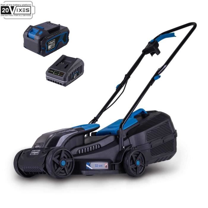 Tondeuse sans fil BC-MP320-X SET L - batterie 4Ah + chargeur 2.4Ah - SCHEPPACH