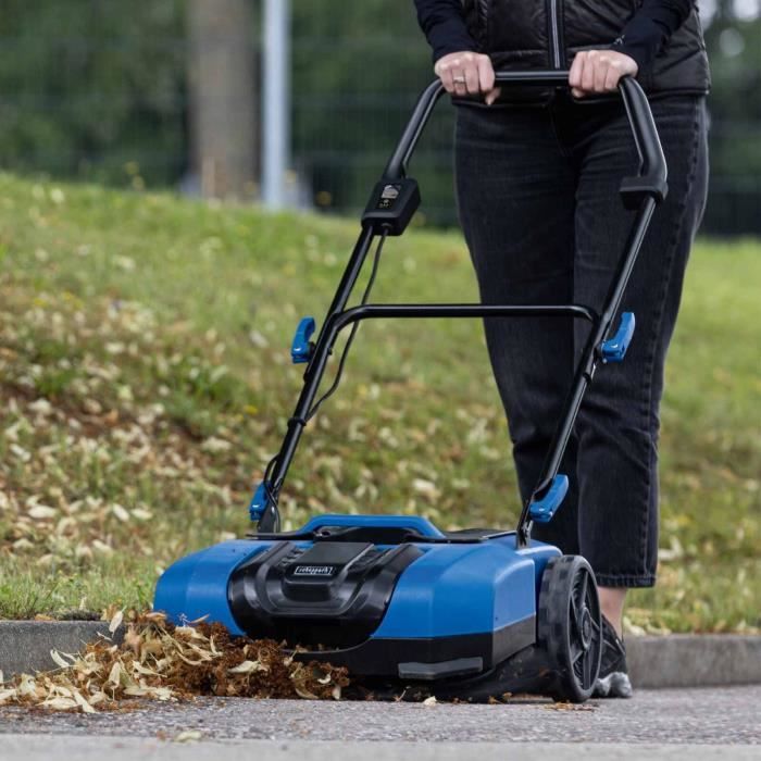 Balayeuse sans fil SCHEPPACH - C-S610-X SET S - 20L - Largeur brosse 61 cm - Batterie 20V 1Ah IXES + chargeur