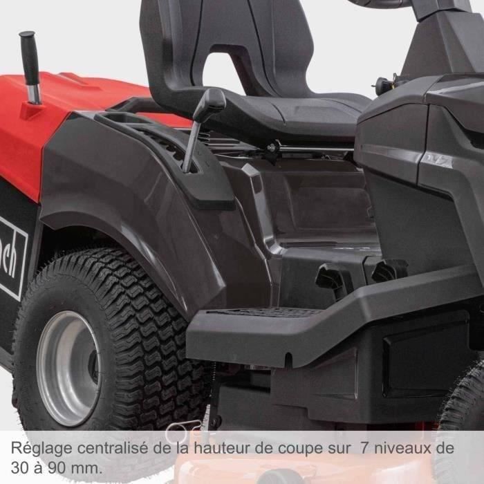 Tracteur tondeuse TMR452-98H-RD - 98cm - SCHEPPACH