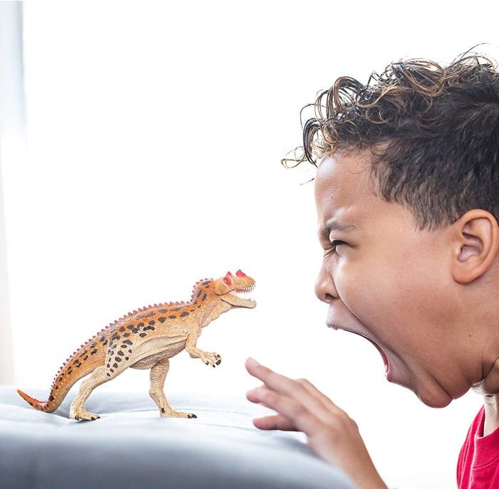 Figurine Cératosaure, SCHLEICH 15019 Dinosaurs, Mixte, Pour enfant des 4 ans