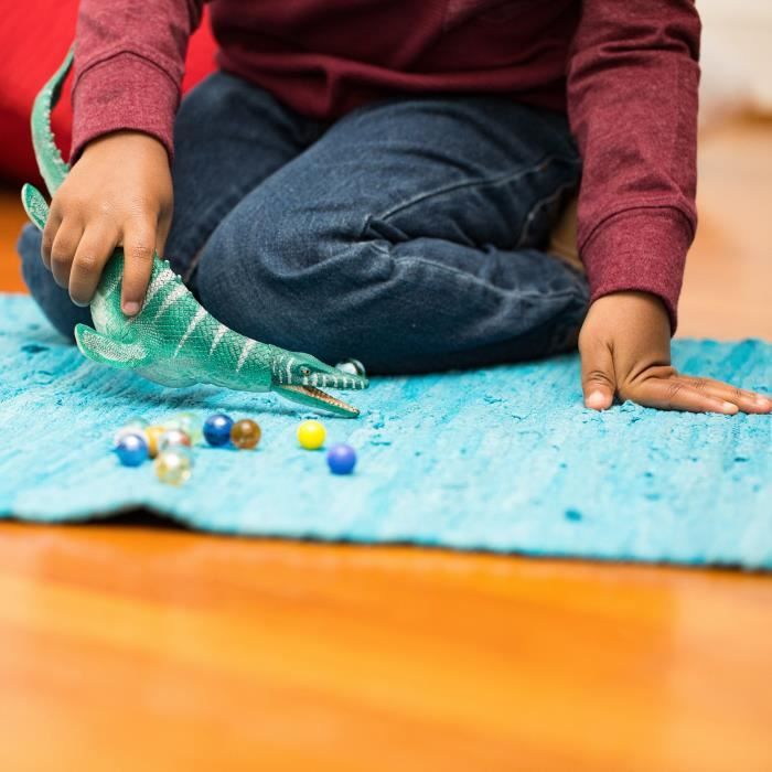 Figurine Mosasaurus, avec détails réalistes et mâchoire mobile, Schleich 15026 Dinosaurs, pour enfants des 4 ans