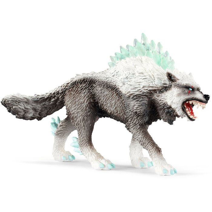 Figurine Loup des neiges - Jouet pour enfant des 5 ans - SCHLEICH 42452 Eldrador