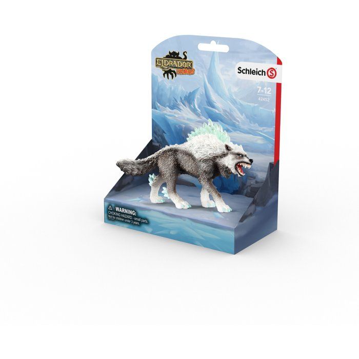 Figurine Loup des neiges - Jouet pour enfant des 5 ans - SCHLEICH 42452 Eldrador