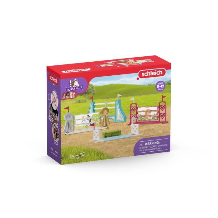 Accessoires pour obstacles, Schleich 42612 Horse Club, des 5 ans, 19 x 6 x 14,6 cm