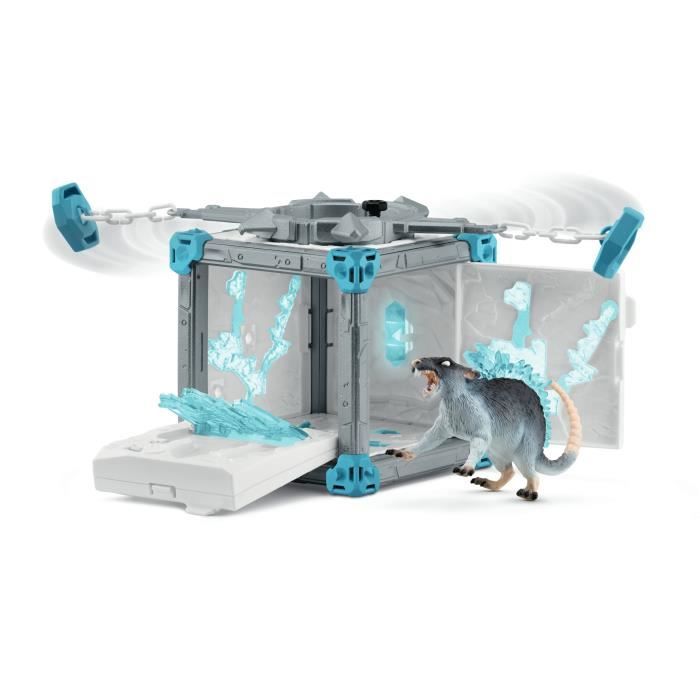 BattleCave Rat de Glace, Extension de l'arene, SCHLEICH 42676 Eldrador Creatures, des 7 ans