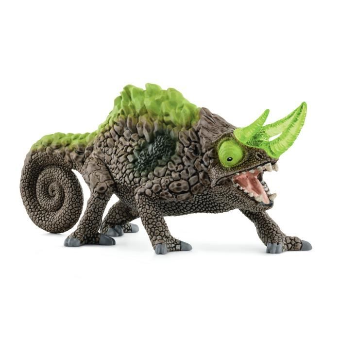 BattleCave Caméléon de Pierre, Extension de l'arene, SCHLEICH 42677 Eldrador Creatures, des 7 ans
